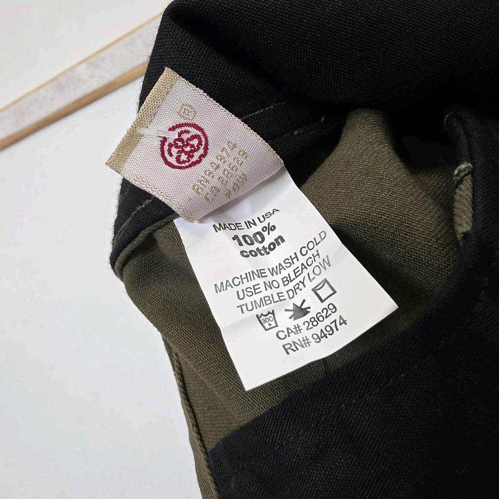 Stüssy x Stu.EC Olive Chino Pants Men’s 38x36 Made in USA MSRP $128 - Picture 6 of 11